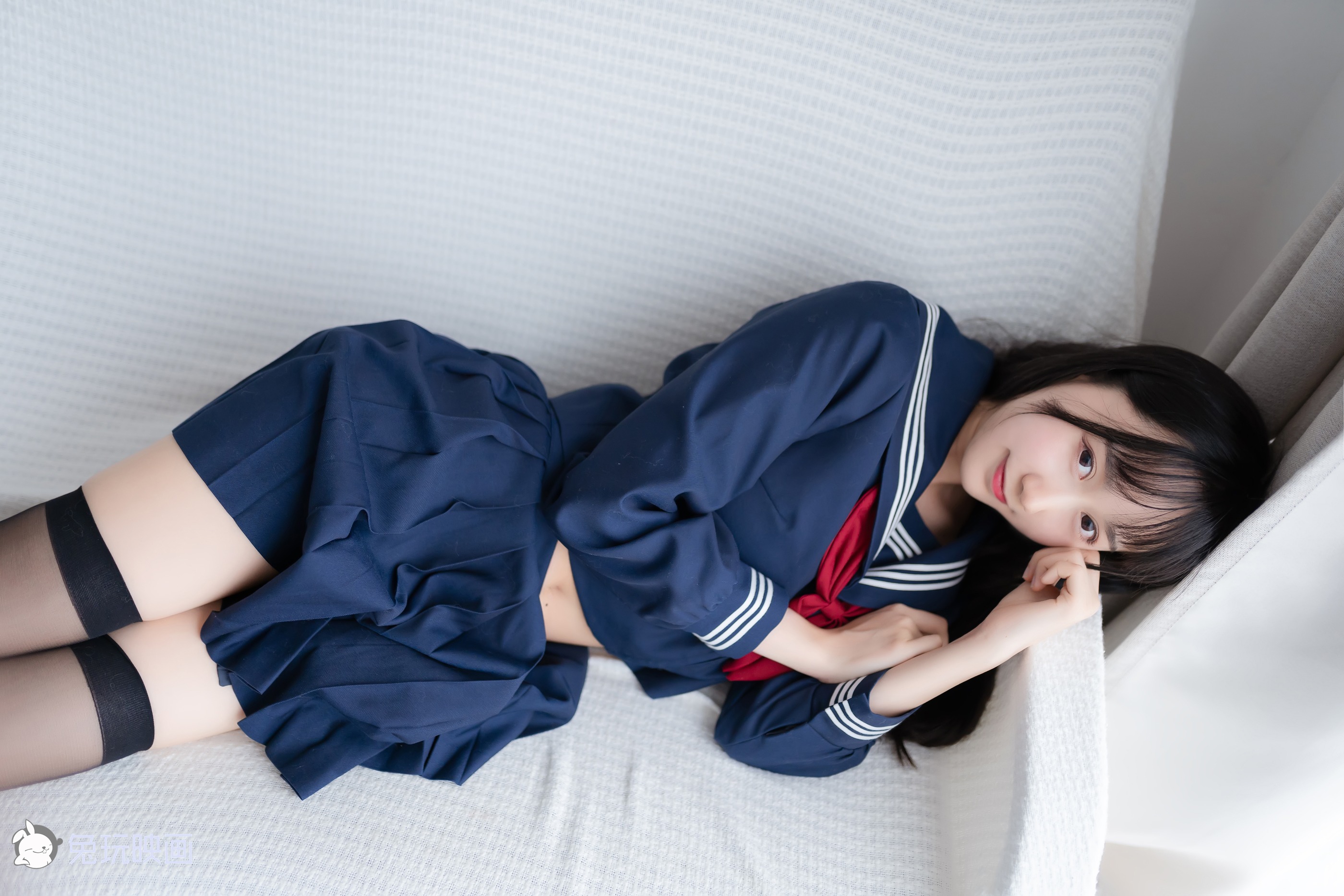 图片[1]-木棉棉 – NO.058 木绵绵OwO 兔玩映画-纯真少女[44P]-XikXak